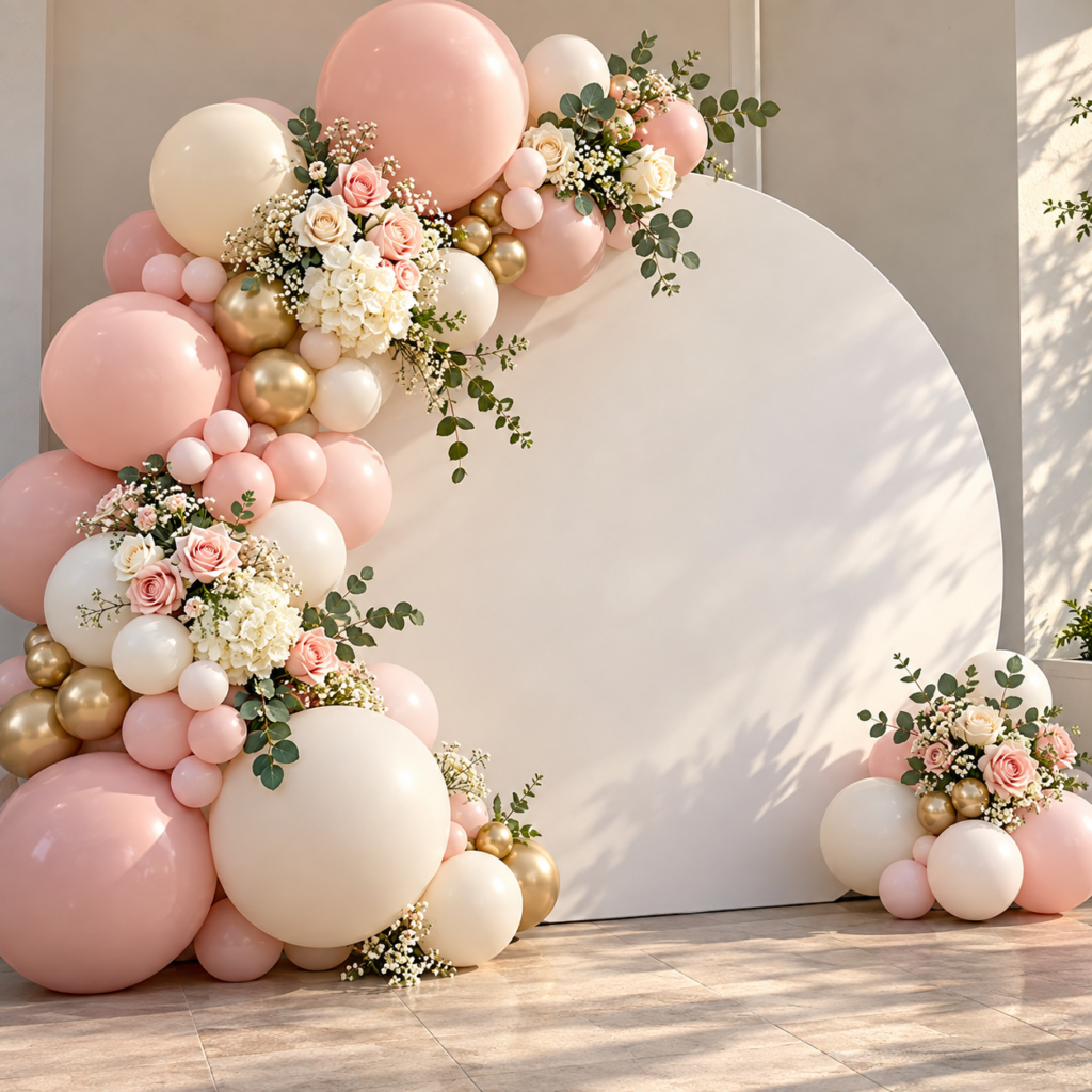 Las Vegas event backdrop setup
